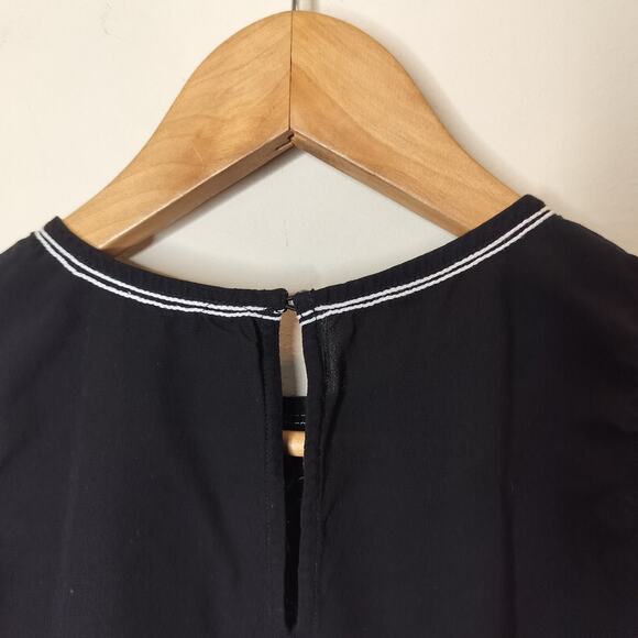 LOFT Floral Embroidered Tank Top Boho Bohemian - Picture 8 of 9